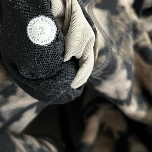 Lululemon Wunder Train High-Rise Tight 25" Dispersed Light Raw Linen Multi - Picture 13 of 13